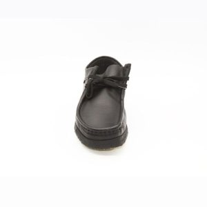 Alternative view of Mens/Youth Grasshopper Lace-Up Moccassin Softee Black