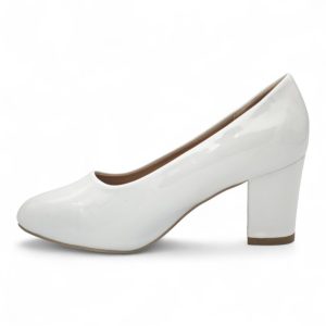 Alternative view of TTP Classic Block Heel Pump HTG-08