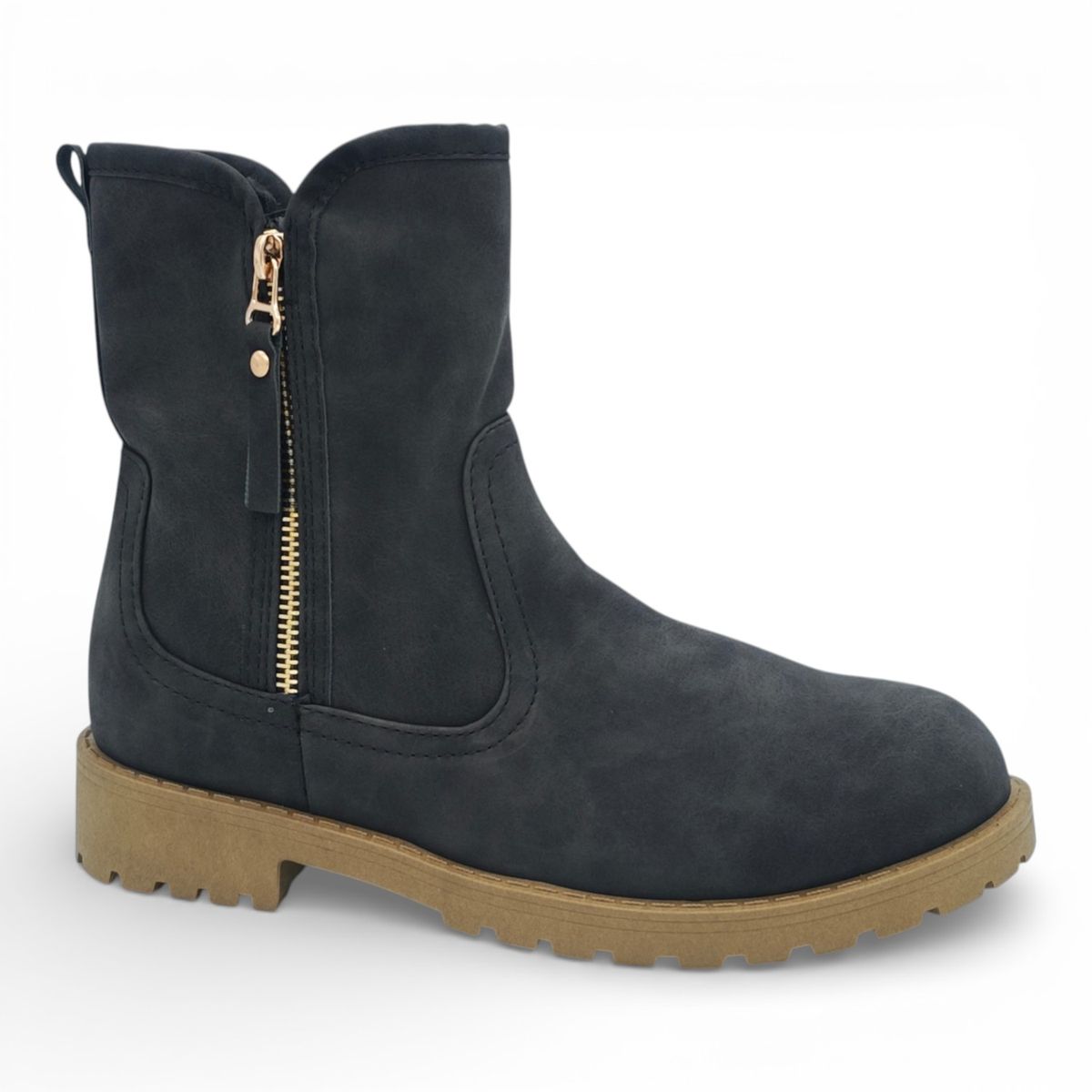 TTP Women's Ankle Boot with Side Zipper MC501 - Image 17