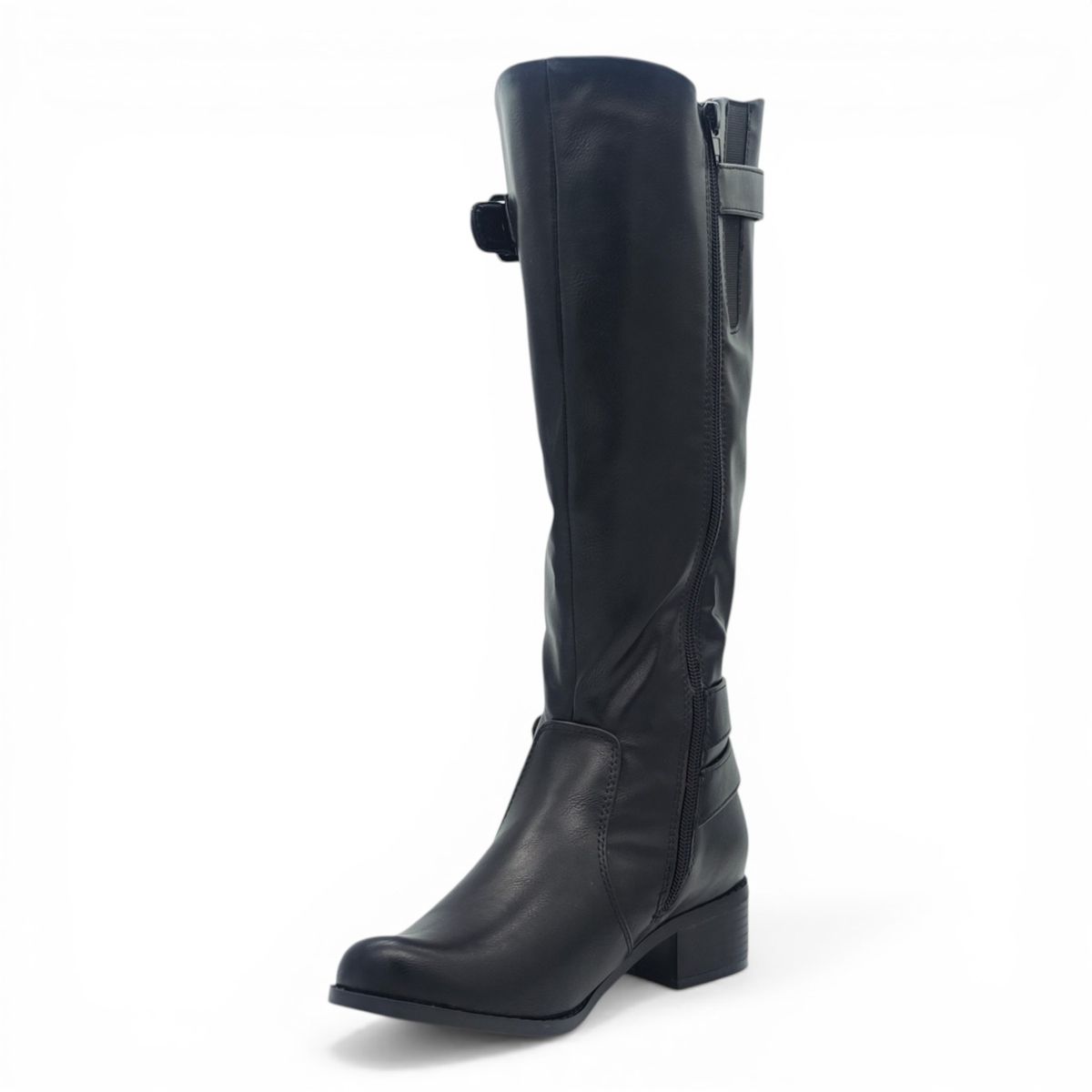 Aixir Women's Mid-Calf Buckle Boot PSL4283 - Image 5
