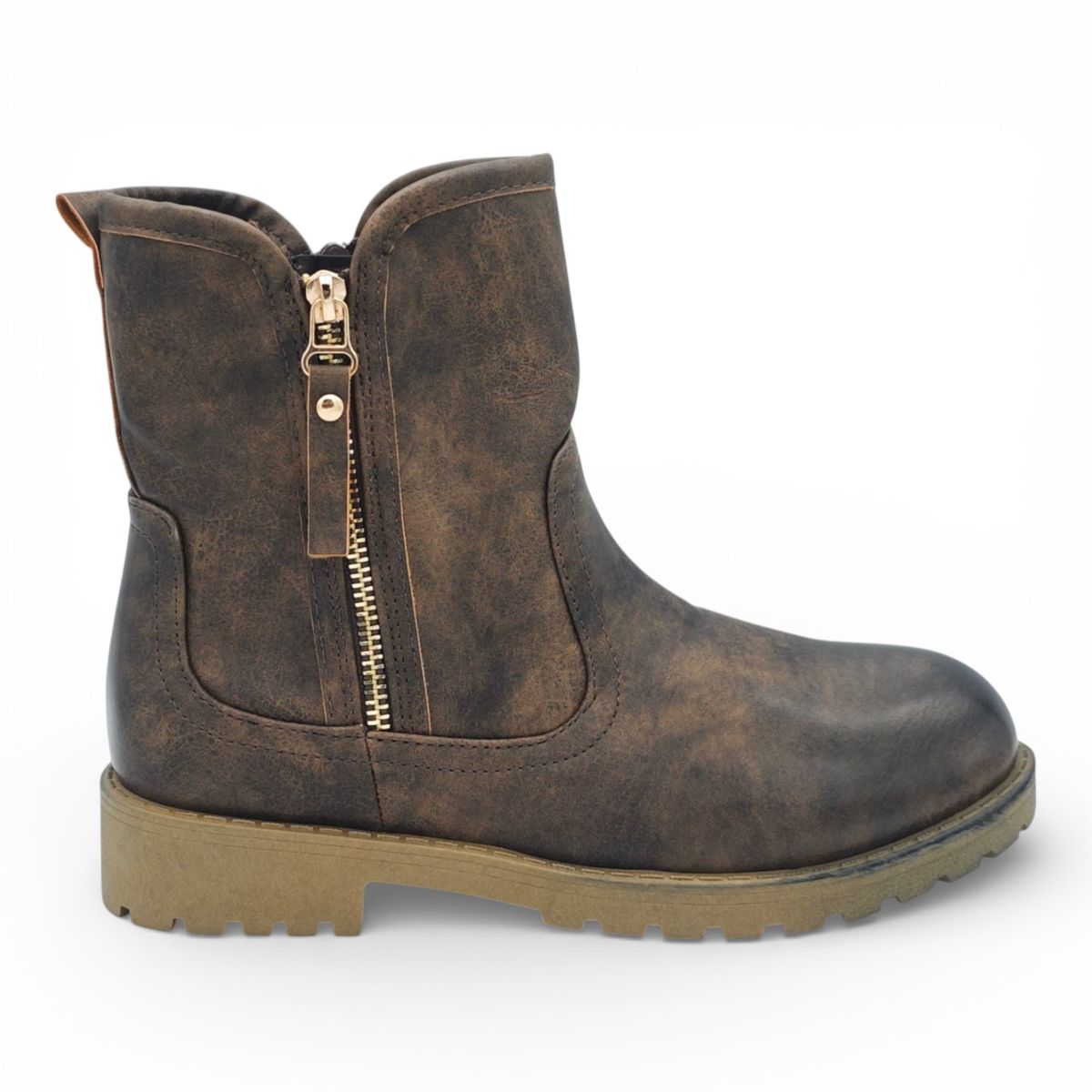 TTP Women's Ankle Boot with Side Zipper MC501 - Image 12