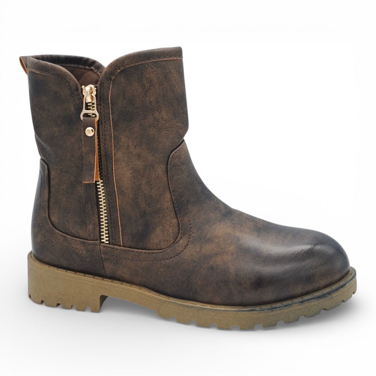 TTP Women's Ankle Boot with Side Zipper MC501 - Image 11