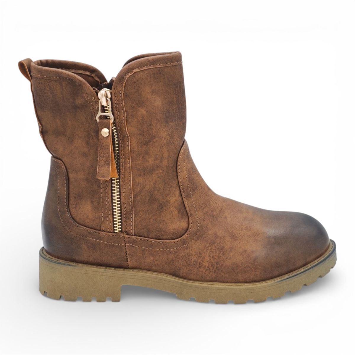 TTP Women's Ankle Boot with Side Zipper MC501 - Image 7