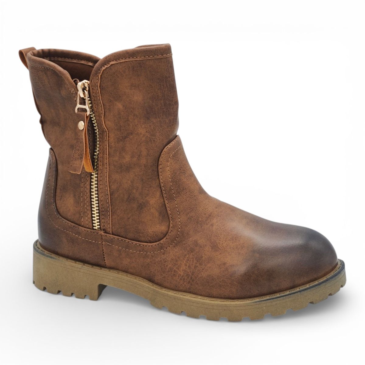 TTP Women's Ankle Boot with Side Zipper MC501 - Image 6