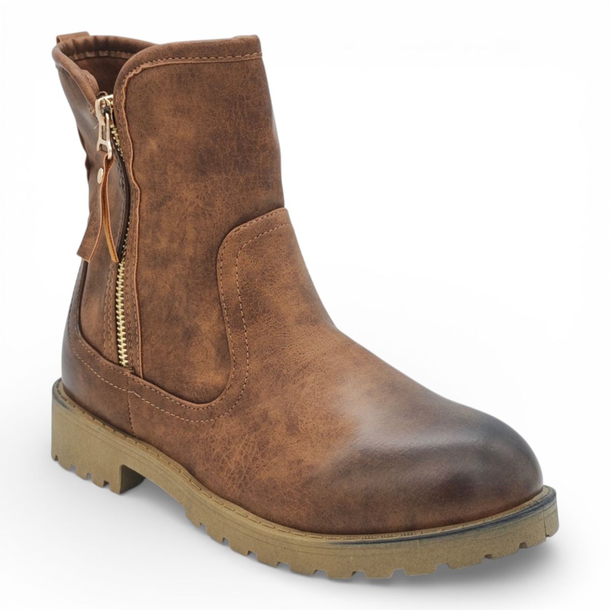 TTP Women's Ankle Boot with Side Zipper MC501 - Image 5
