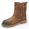 TTP Women's Ankle Boot with Side Zipper MC501