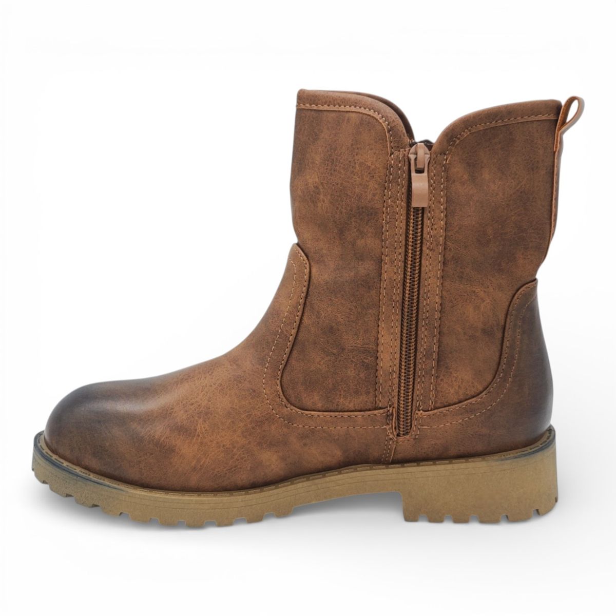 TTP Women's Ankle Boot with Side Zipper MC501 - Image 3