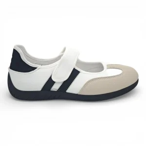TTP Women's Sporty Mary Jane Sneaker YZ260802 in White/Black